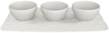 Villeroy & Boch Dip Bowl Set Manufacture Rock - White - 4-Piece