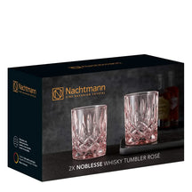 Nachtmann Whiskey Glasses Noblesse Rosé 295 ml - 2 Pieces