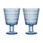 Iittala Glass Kastehelmi Aqua 260 ml - 2 Pieces