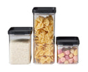 Mepal Storage Jar Omnia Black 3-Piece