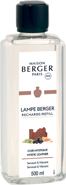 Lampe Berger Refill - for fragrance lamp - Mystic Leather - 500 ml