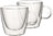 Villeroy & Boch Dubbelwandige Glazen Artesano Hot & Cold Beverages - 220 ml - 2 stuks - met oor