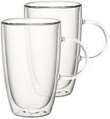 Villeroy & Boch Double-Walled Glasses Artesano Hot & Cold Beverages - 450 ml - 2 Pieces - With Handle