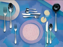 Alessi Serving Fork - for fish - Nuovo Milano - 5180/19 - by Ettore Sottsass