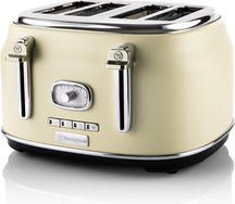 Westinghouse Retro Kettle + Toaster 4 Slots - White