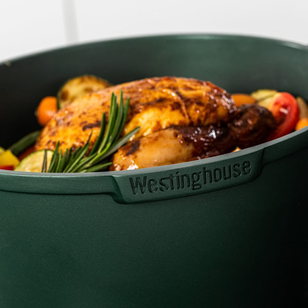 Westinghouse Pan Set Performance (Roasting Pan + Snack Pan) ø 28 cm - Green - Induction and all other heat sources