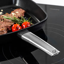 Westinghouse Performance Pan Set (Wok Pan + Grill Pan) ø 28 cm - Black - Induction and all other heat sources.