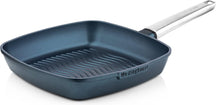 Westinghouse Performance Pan Set (Wok Pan + Grill Pan) ø 28 cm - Blue - Induction and all other heat sources