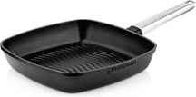 Westinghouse Performance Pan Set (Wok Pan + Grill Pan) ø 28 cm - Black - Induction and all other heat sources.