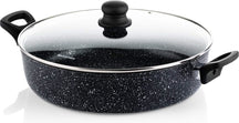 Westinghouse Pan Set Black Marble - 8 pans - Complete pan set - Induction and all other heat sources