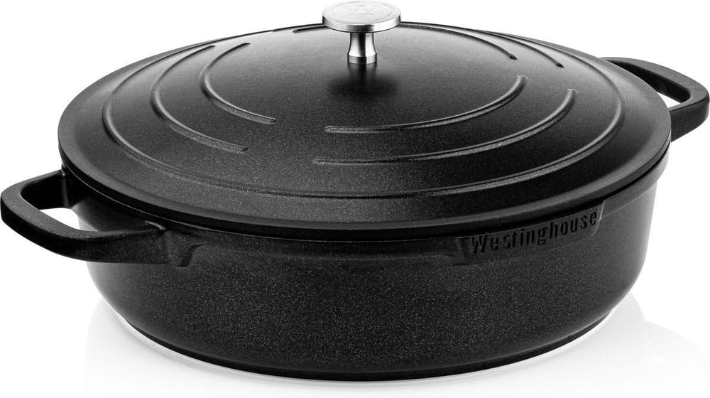 Westinghouse Pan Set Performance (Roasting Pan + Snack Pan) ø 28 cm - Black - Induction and all other heat sources