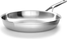 KitchenAid Frying Pan Set Multi-Ply Stainless Steel - ø 24 + 28 cm - without non-stick coating