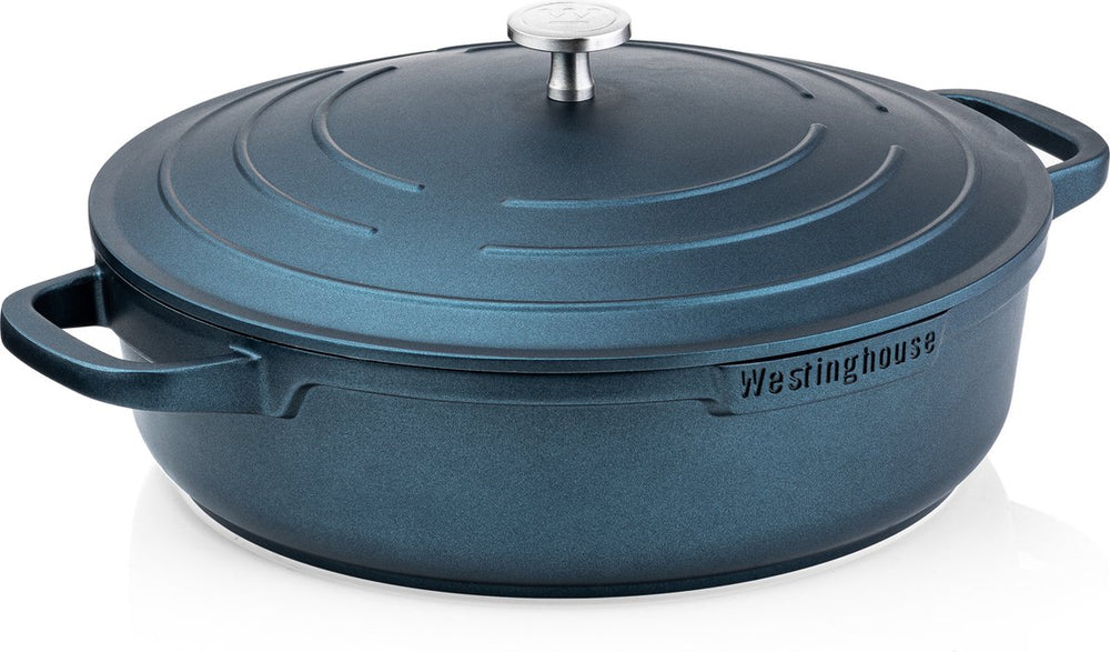 Westinghouse Pannenset Performance - Blauw - 8 pannen - Complete pannenset - Inductie en alle andere warmtebronnen