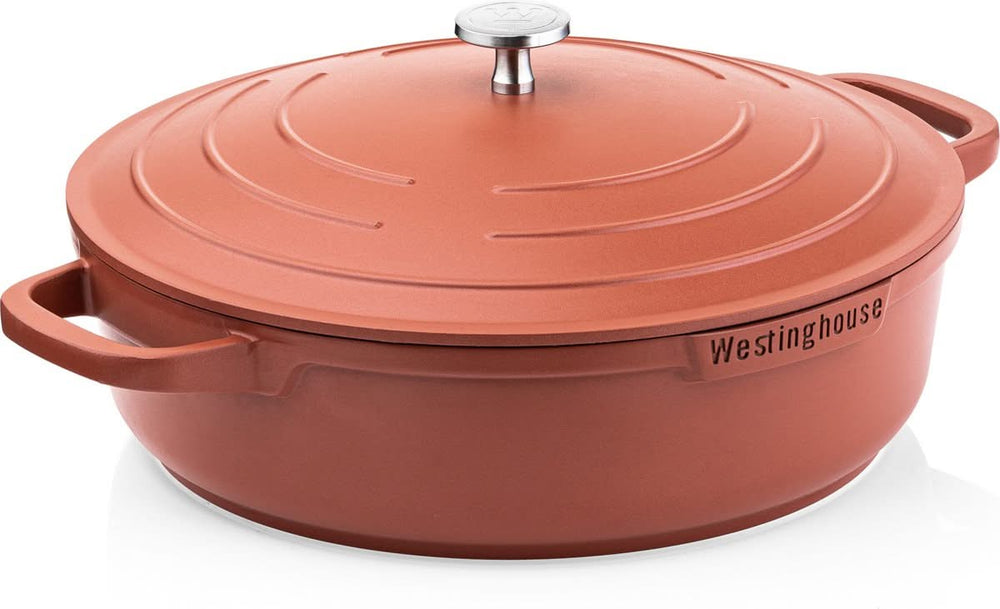 Westinghouse Pan Set Performance (Roasting Pan + Snack Pan) ø 28 cm - Red - Induction and all other heat sources