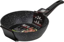 Resto Kitchenware Frying Pan Leo ø 24 + 26 + 28 cm - Induction and all other heat sources