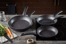 Resto Kitchenware Frying Pan Set Atik ø 22 + 24 + 26 + 28 cm - Induction and all other heat sources