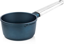 Westinghouse Performance Cookware Set (Frying Pan ø 24 and 28 cm + Saucepan ø 18 cm) - Blue - Induction and all other heat sources