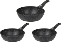 Resto Kitchenware Koekenpan Leo ø 24 + 26 + 28 cm - Inductie en alle andere warmtebronnen