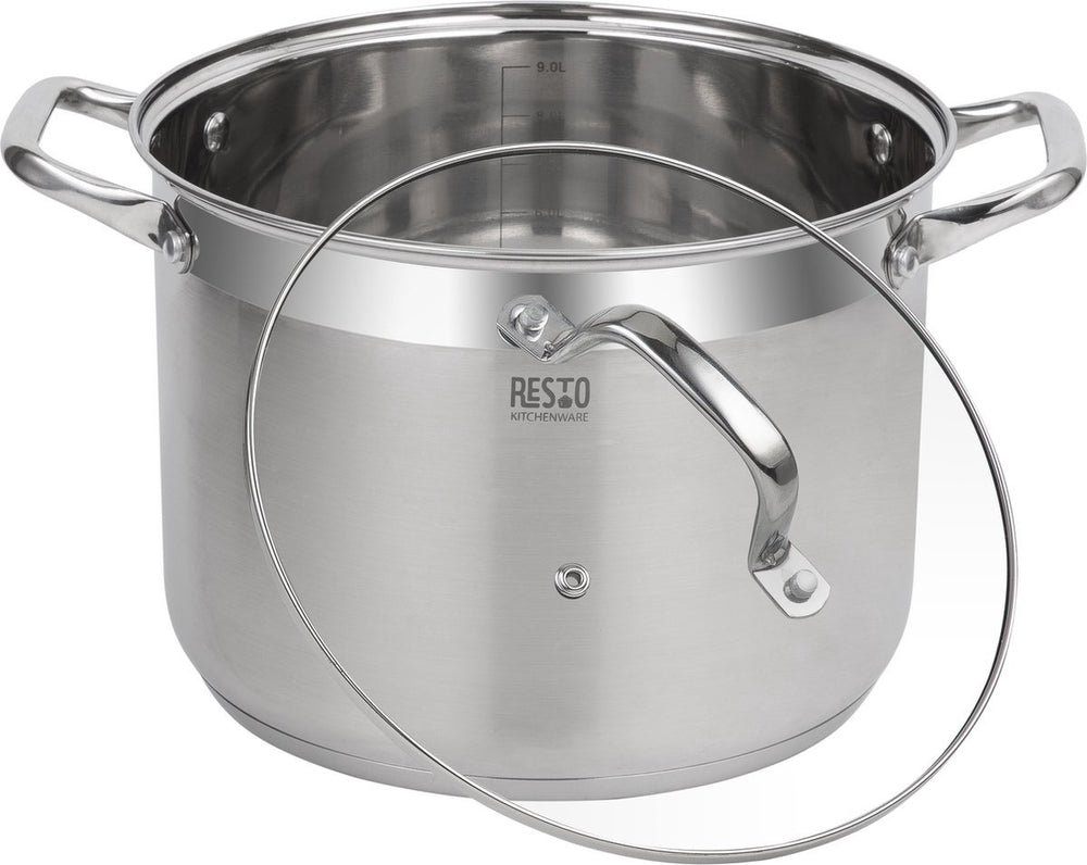 Resto Kitchenware Kookpan Libra 3.6 + 4.6 + 8 + 10 liter - Inductie en alle andere warmtebronnen