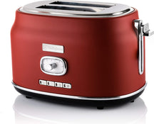 Westinghouse Retro Kettle + Toaster 2 Slots - Red