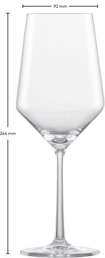 Schott Zwiesel Red Wine Glasses Pure 550 ml - 2 Pieces