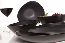 Cosy & Trendy Dinner Plate Vongola Black - 28 x 26 cm