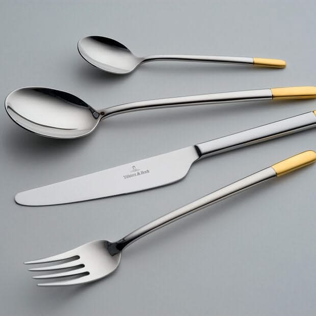 Villeroy & Boch Cutlery Set Ella - Gilded - 24 pieces