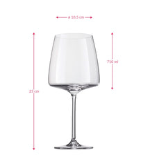 Schott Zwiesel Wine Glasses Vivid Senses Velvety & Sumptuous 710 ml - 2 Pieces