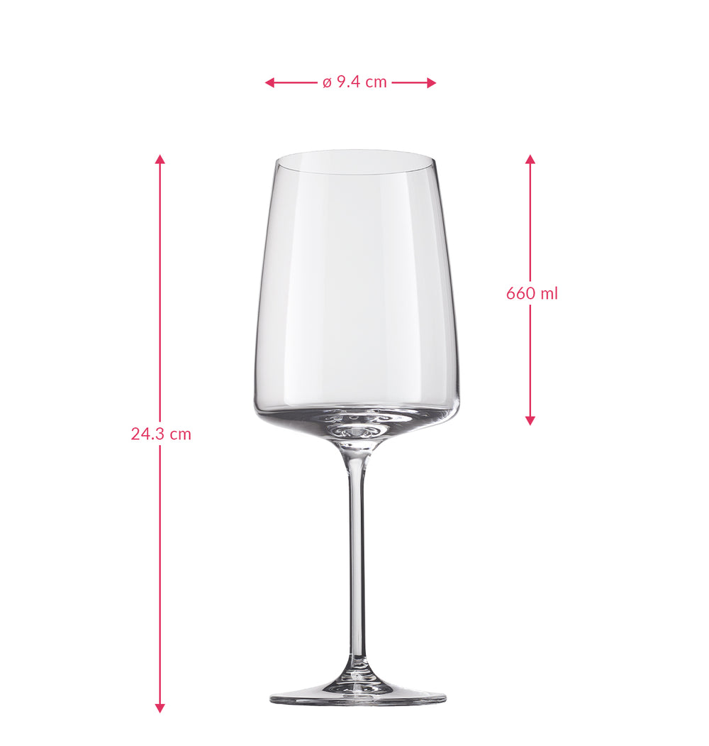 Zwiesel Glas Wijnglazen Vivid Senses Flavour & Spicy - 660 ml - 2 stuks