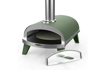 ZiiPa Pizza Oven Piana - Wood-fired - with Thermometer - Eucalyptus - for ø 30 cm pizzas