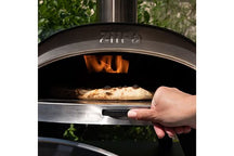 ZiiPa Pizza Oven Piana - Wood-fired - with Thermometer - Anthracite - for ø 30 cm pizzas