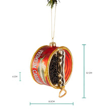 Nordic Light Christmas bauble Caviar 12 cm