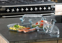 Cosy & Trendy Oven Dish Grill & Drop - 500 Celsius - 33 x 21 x 6 cm / 4.1 Liter