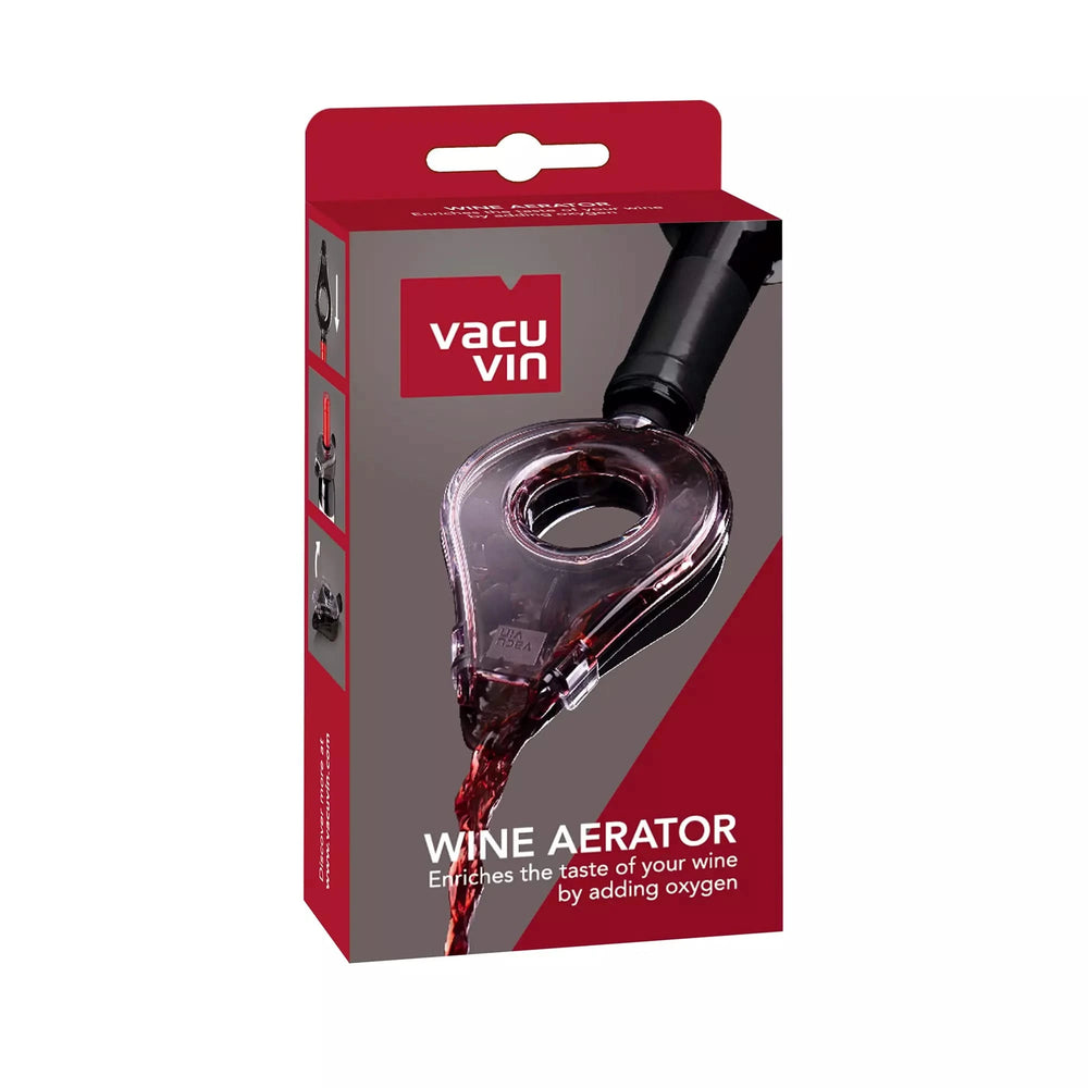 Vacu Vin Wijnbeluchter Wine Aerator - Grijs