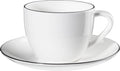 ASA Selection Cup and Saucer A Table Ligne Noire 250 ml