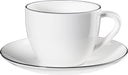 ASA Selection Cup and Saucer A Table Ligne Noire 250 ml