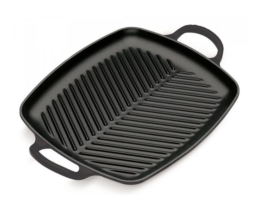 Le Creuset Grill Plate Signature Mat Black 30 x 27 cm