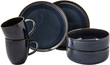 Villeroy & Boch Dinnerware Set Crafted - Denim Blue - 6-Piece