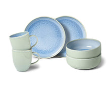 Villeroy & Boch Dinnerware Set Crafted - Blueberry turquoise - 6-Piece