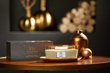 
WoodWick Gift Set Scented Candle Ellipse Fireside