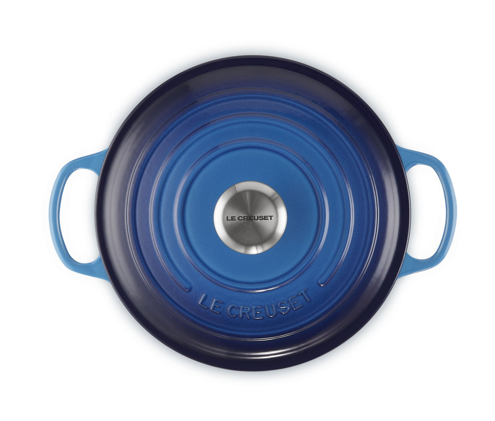 Le Creuset Braadpan Signature - Azure - ø 24 cm / 4.2 liter