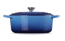 Le Creuset Casserole Oval Signature Azure - ø 27 cm / 4.1 Liter