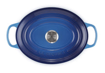 Le Creuset Casserole Oval Signature Azure - ø 27 cm / 4.1 Liter