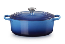 Le Creuset Casserole Oval Signature Azure - ø 29 cm / 4.7 Liter