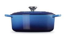 Le Creuset Casserole Oval Signature Azure - ø 29 cm / 4.7 Liter