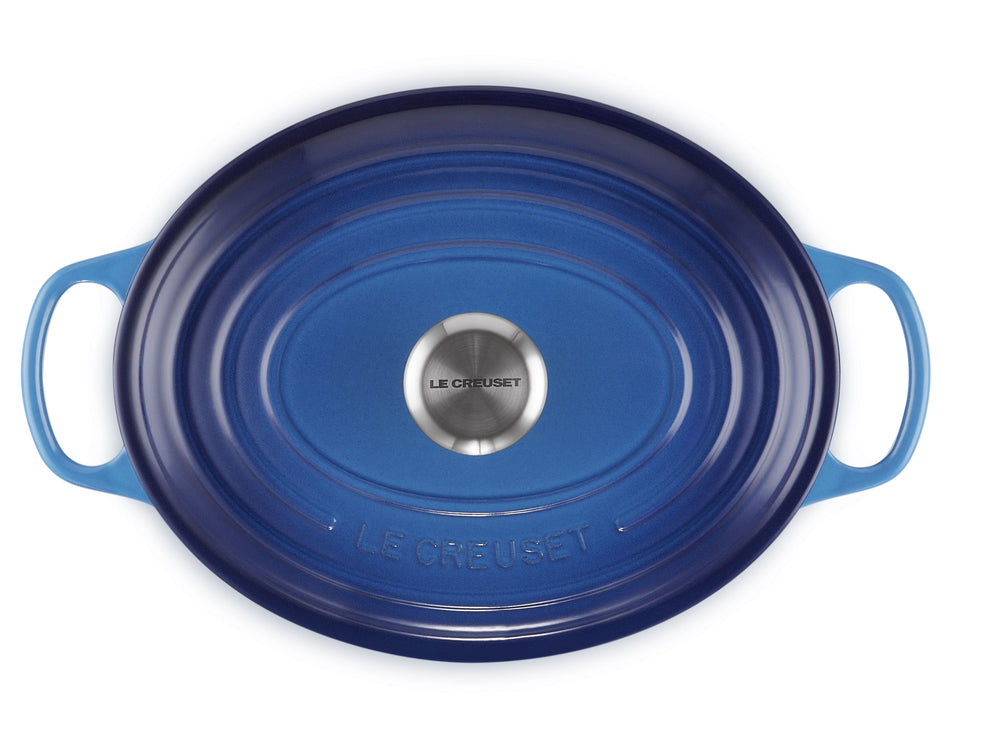 Le Creuset Braadpan Signature - Ovaal - Azure - ø 31 cm / 6.3 liter