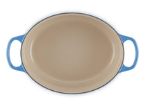 Le Creuset Casserole Oval Signature Azure - ø 29 cm / 4.7 Liter