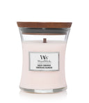 WoodWick Geurkaars Medium Sheer Tuberose - 11 cm / ø 10 cm