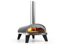 ZiiPa Pizza Oven Piana - Wood-fired - with Thermometer - Anthracite - for ø 30 cm pizzas - Rotating pizza stone