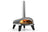 ZiiPa Pizza Oven Piana - Houtgestookt - met Thermometer - Antraciet - voor ø 30 cm pizza's - Roterende pizzasteen